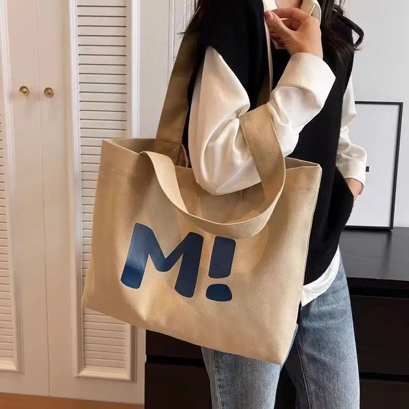 Japanese Style Canvas Tote Bag Large Capacity Women — feature 17