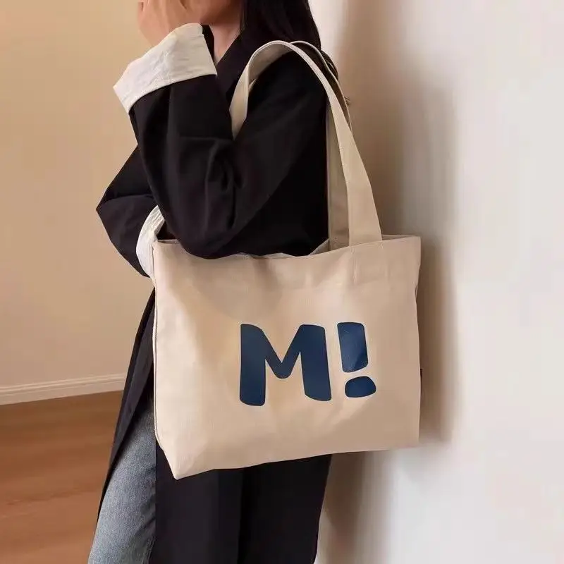 Japanese Style Canvas Tote Bag Large Capacity Women — feature 21