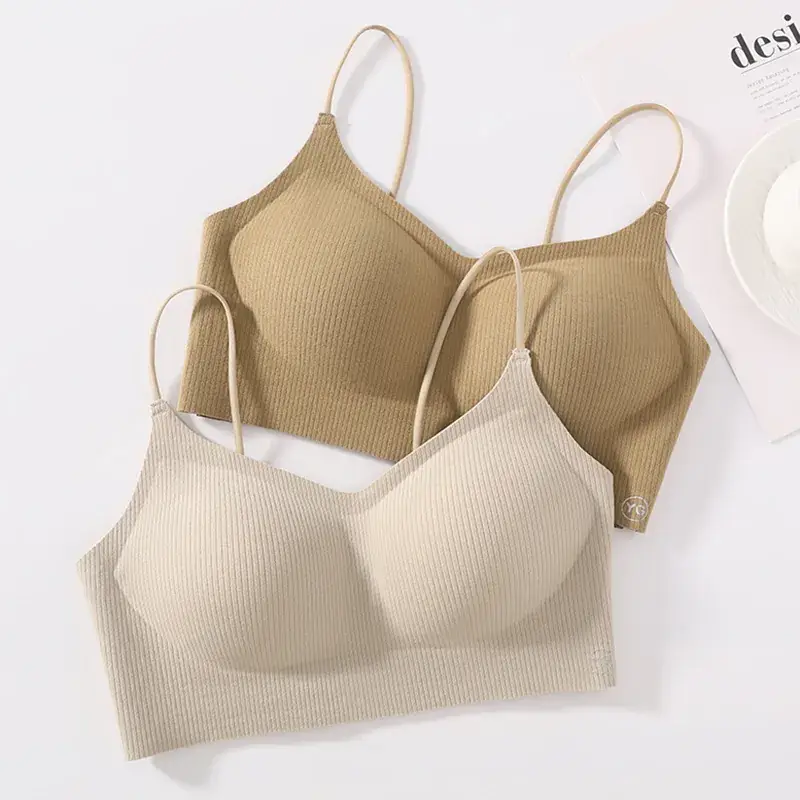 Women's Non-Slinging Underwear Beige Small - Image 7