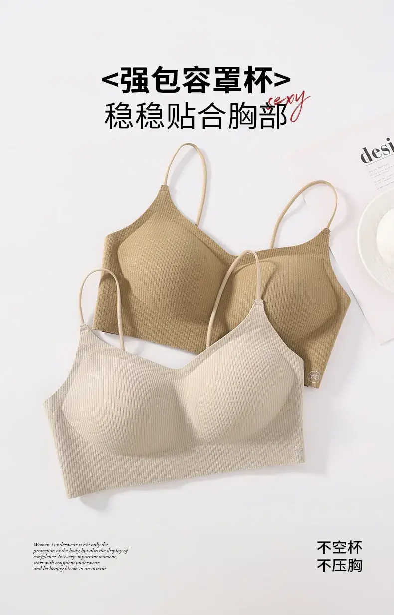 Women's Non-Slinging Underwear Beige Small — feature 13