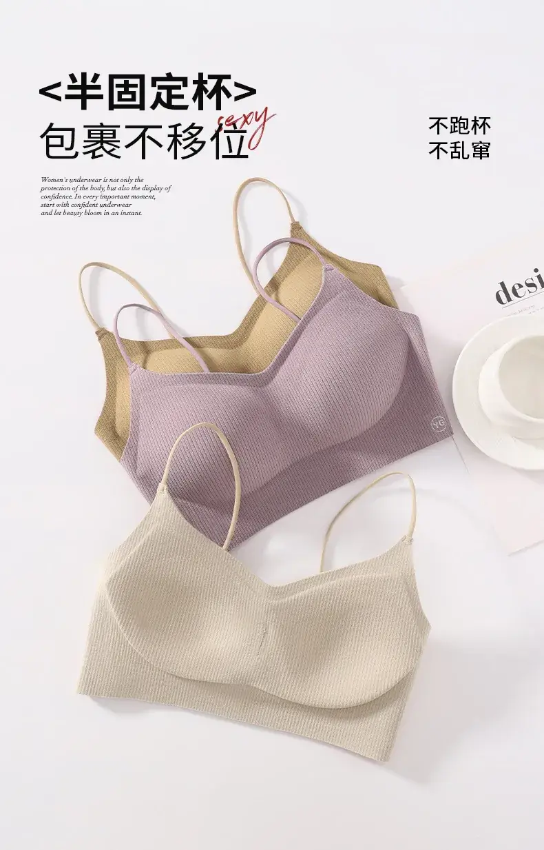 Women's Non-Slinging Underwear Beige Small — feature 8