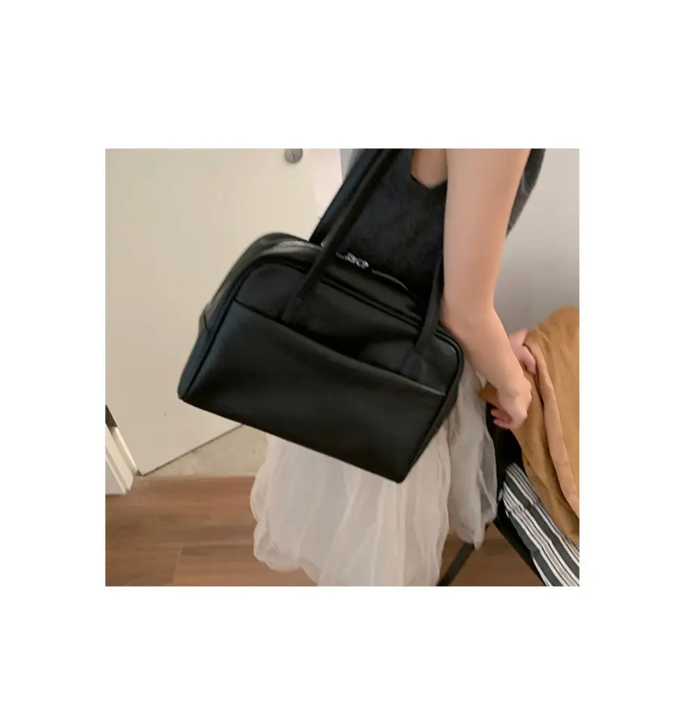 Women's Brown Leather Shoulder Bag 2025 New Style — feature 24