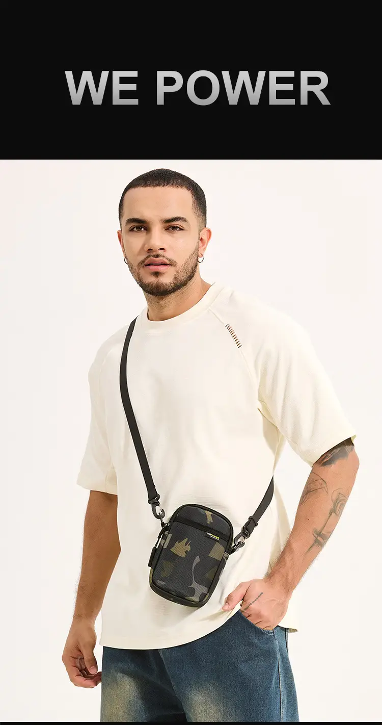 Black Crossbody Phone Bag with Adjustable Strap — feature 14