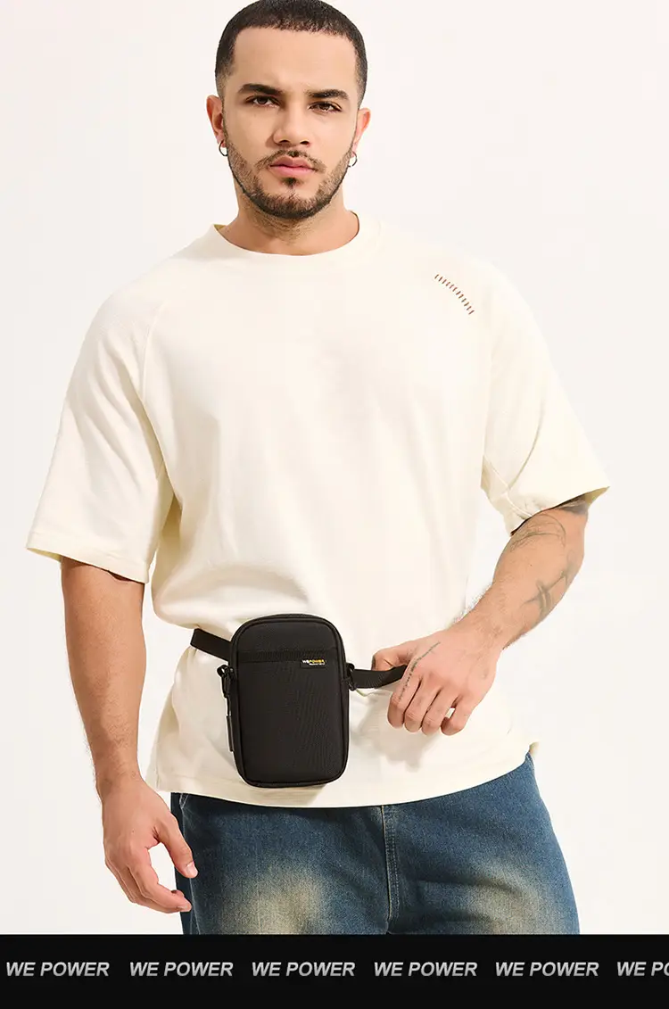 Black Crossbody Phone Bag with Adjustable Strap — feature 16