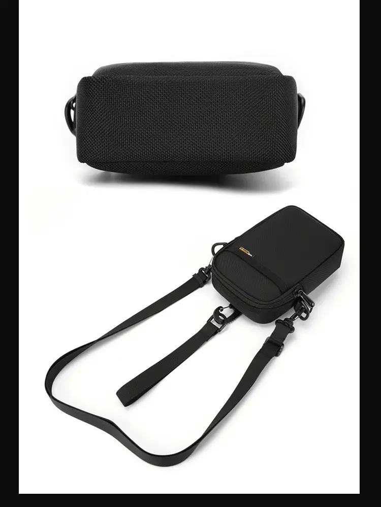 Black Crossbody Phone Bag with Adjustable Strap — feature 25