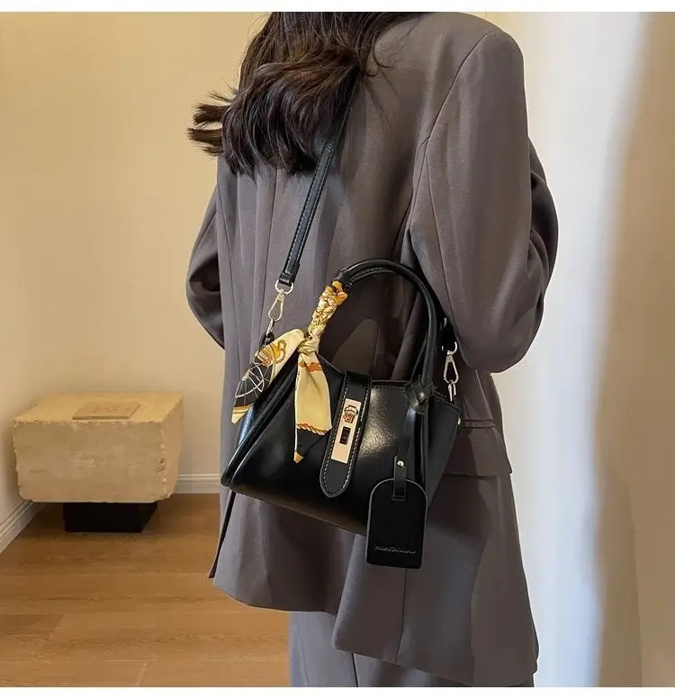 Retro Maillard Texture Handbag Women 2025 New Fashion — feature 22
