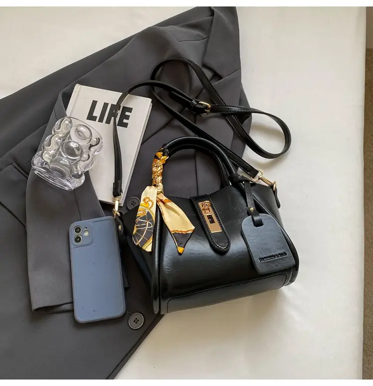 Retro Maillard Texture Handbag Women 2025 New Fashion — feature 42