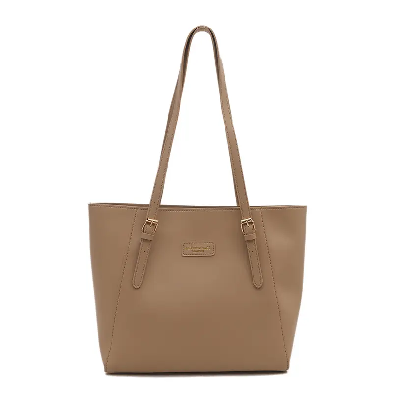 Brown Large Capacity Women's Shoulder Bag 2024 - Image 2