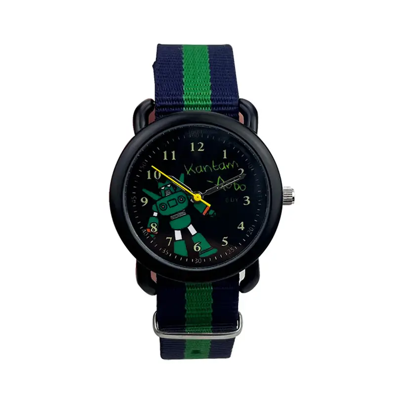 Crayon Xiaoxin Cartoon Watch for Kids Blue White - Image 10