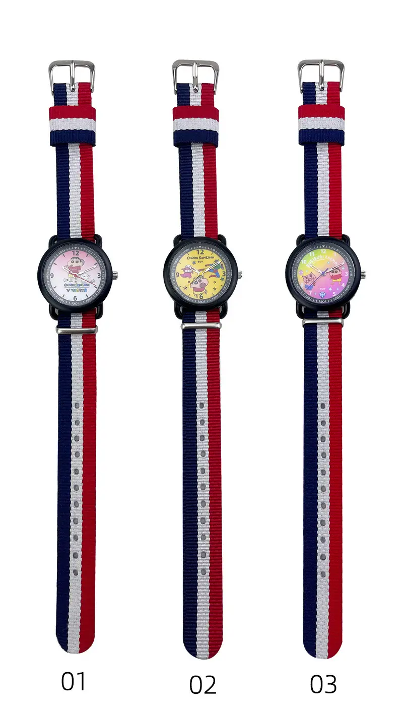 Crayon Xiaoxin Cartoon Watch for Kids Blue White — feature 5