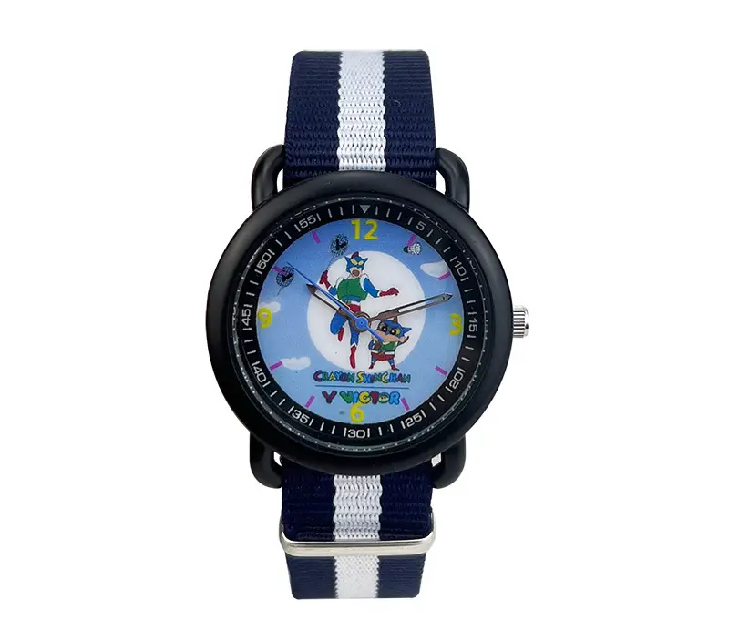 Crayon Xiaoxin Cartoon Watch for Kids Blue White — feature 7