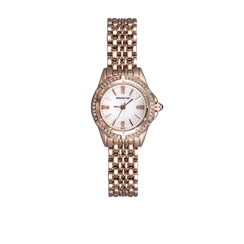 Diamond Bracelet Watch for Women Small Gold - Image 2
