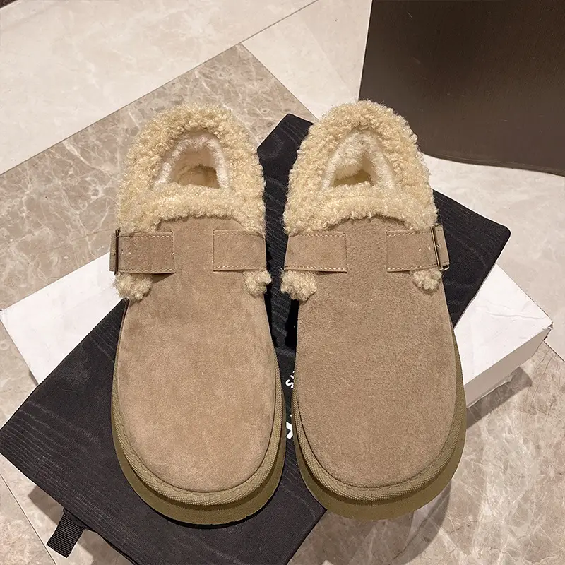 Women Fleece Lined Snow Boots Brown 2025 — feature 3