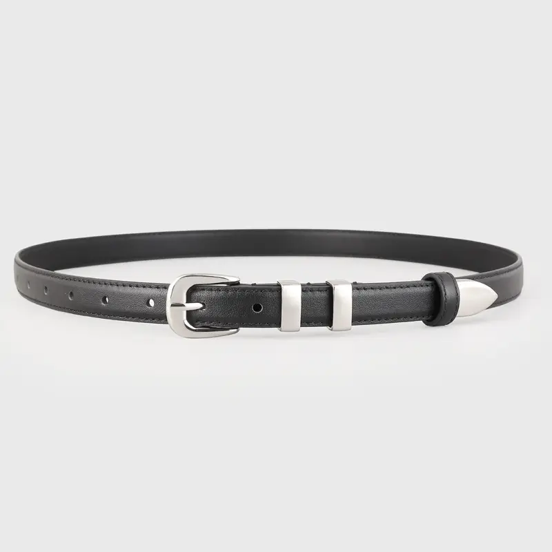 2024 Soft Fashion Belt for Women Brown Black Brown