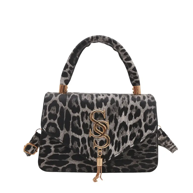 Leopard Print Shoulder Bag Women 2024 Autumn New - Image 9