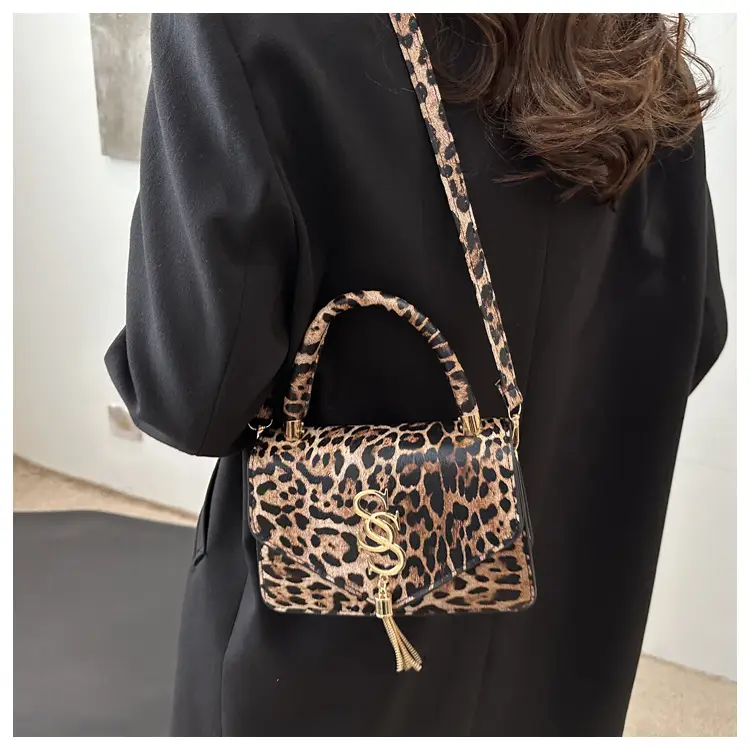 Leopard Print Shoulder Bag Women 2024 Autumn New — feature 14