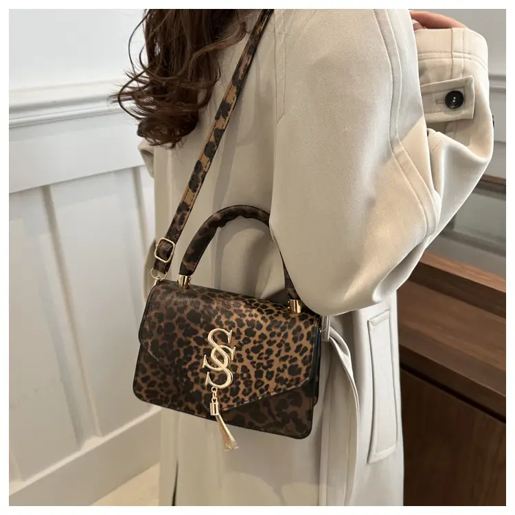 Leopard Print Shoulder Bag Women 2024 Autumn New — feature 16