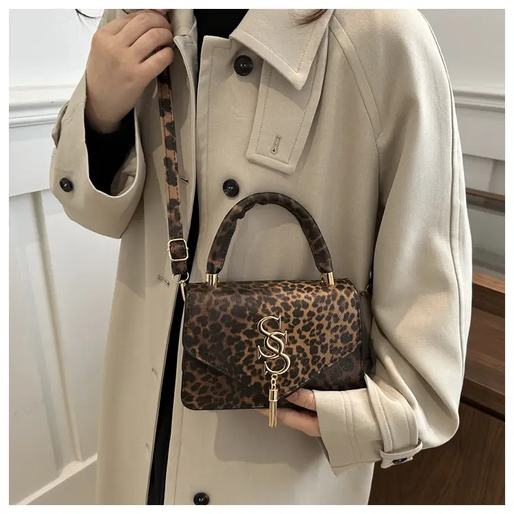 Leopard Print Shoulder Bag Women 2024 Autumn New — feature 17