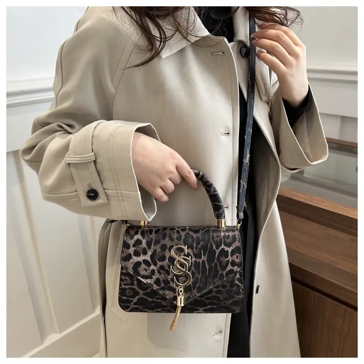 Leopard Print Shoulder Bag Women 2024 Autumn New — feature 19