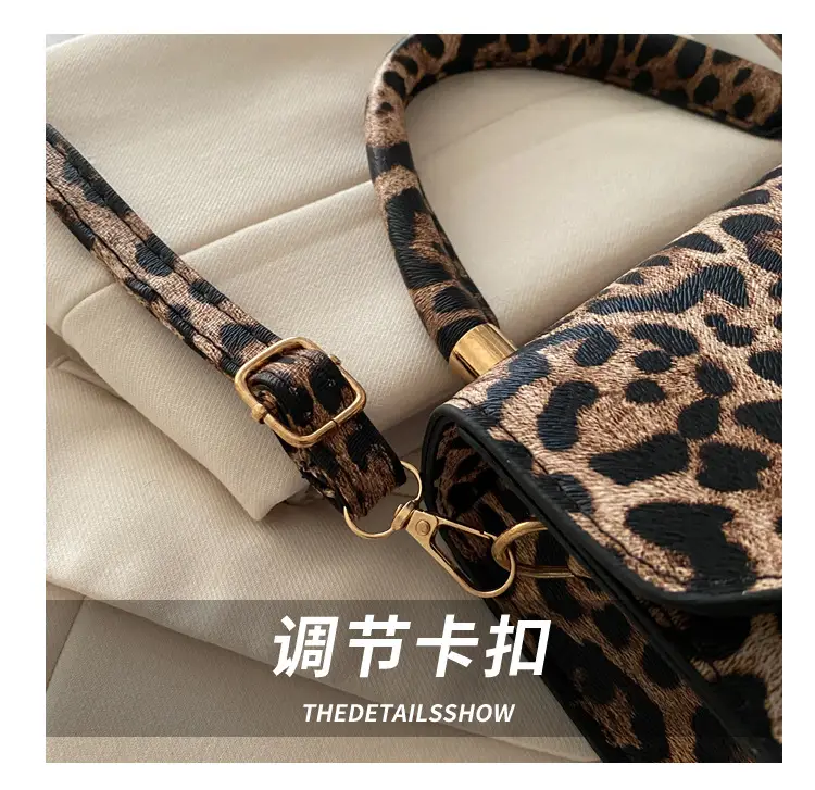 Leopard Print Shoulder Bag Women 2024 Autumn New — feature 6
