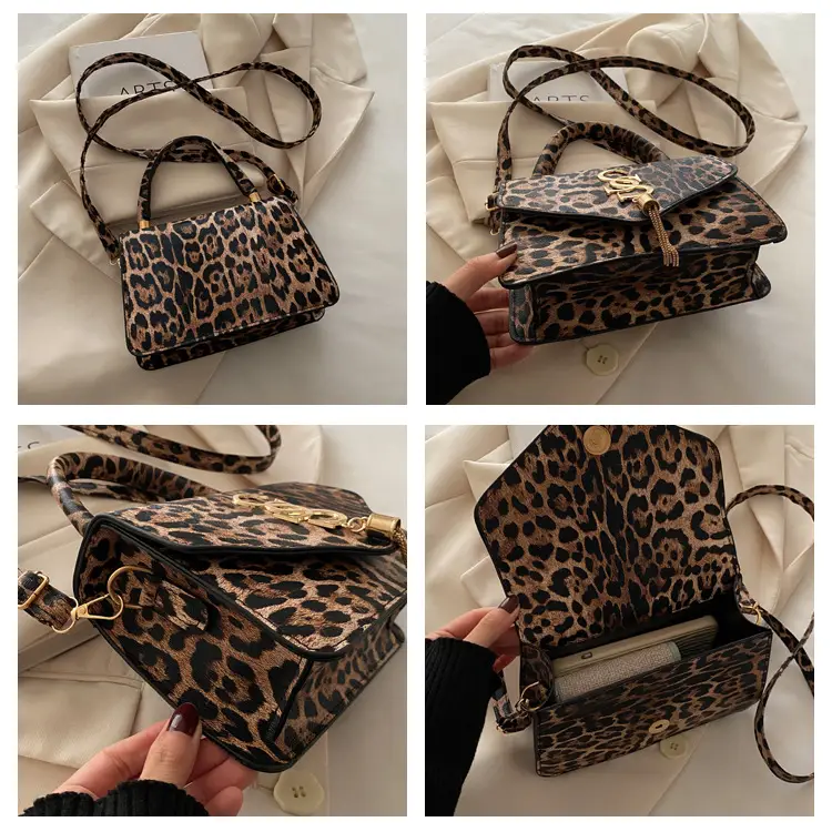 Leopard Print Shoulder Bag Women 2024 Autumn New — feature 8