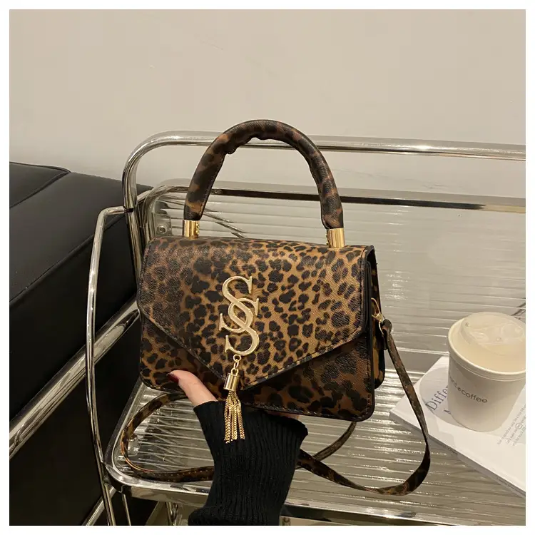 Leopard Print Shoulder Bag Women 2024 Autumn New — feature 9