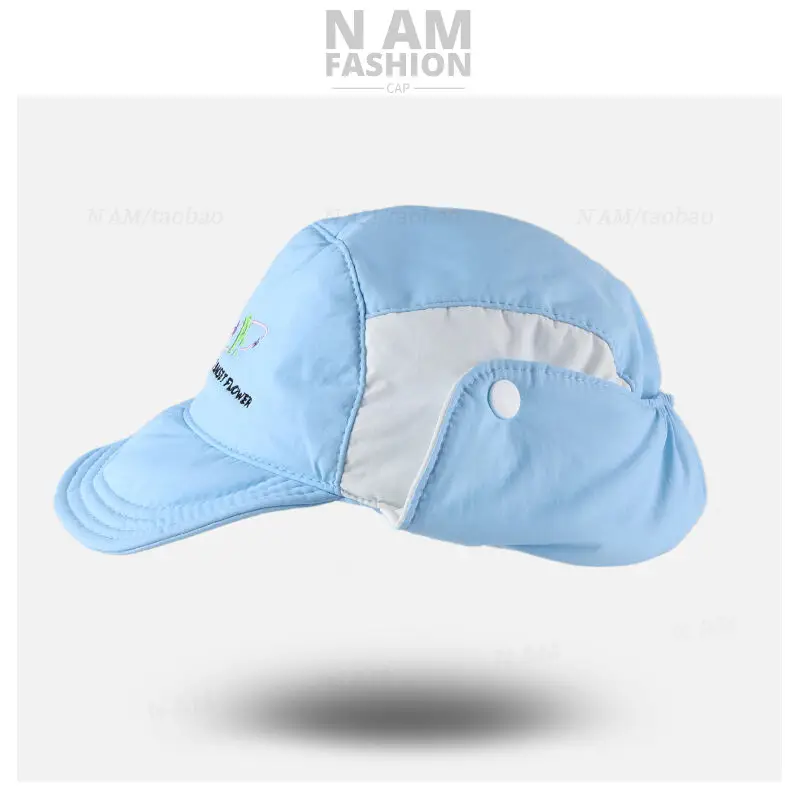 Women's Brown Bomber Cap with Pink Embroidery — feature 4