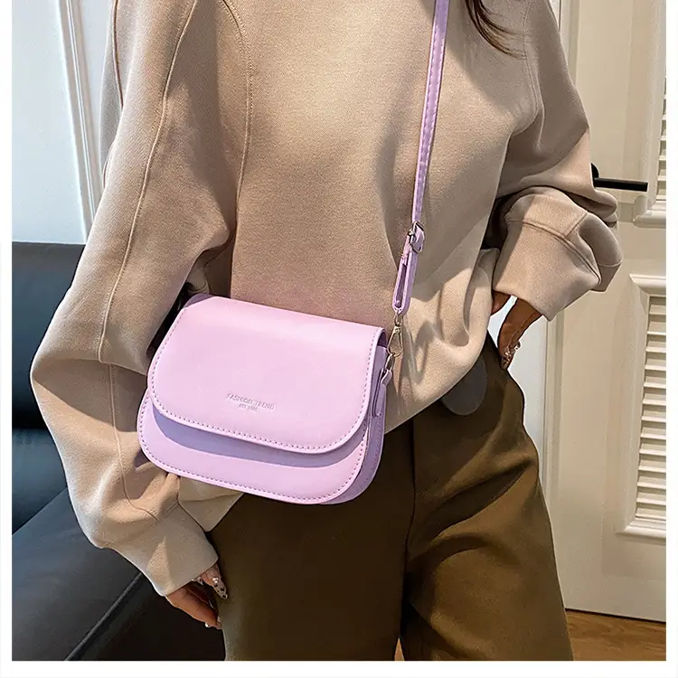 Women's Purple Shoulder Bag 2024 Winter New — feature 18
