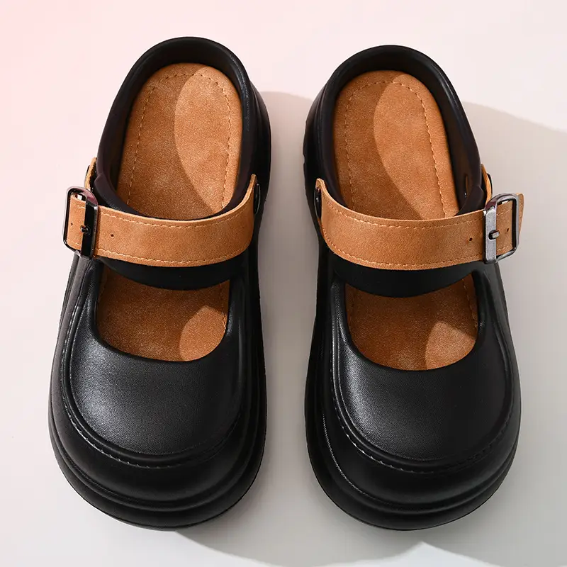 High Heel Sandals and Slippers Women's High-rise Non-slip Breathable Outer Wear Slippers EVA Soft and Lightweight Non-grinding Foot Clip Heading Slippers - Image 8