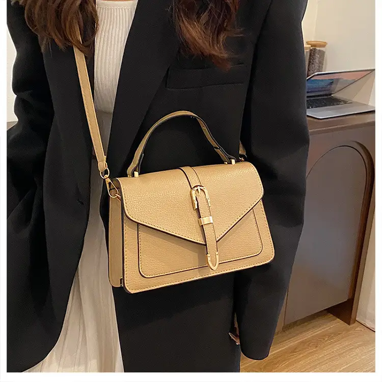 Vintage 2024 Women's Beige Shoulder Crossbody Bag — feature 24