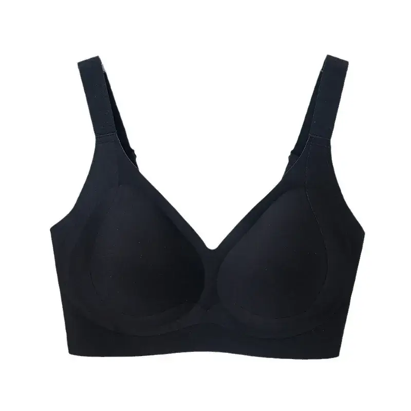 Traceless Jelly Plus Size Non-Steel Bra Large Chest - Image 9