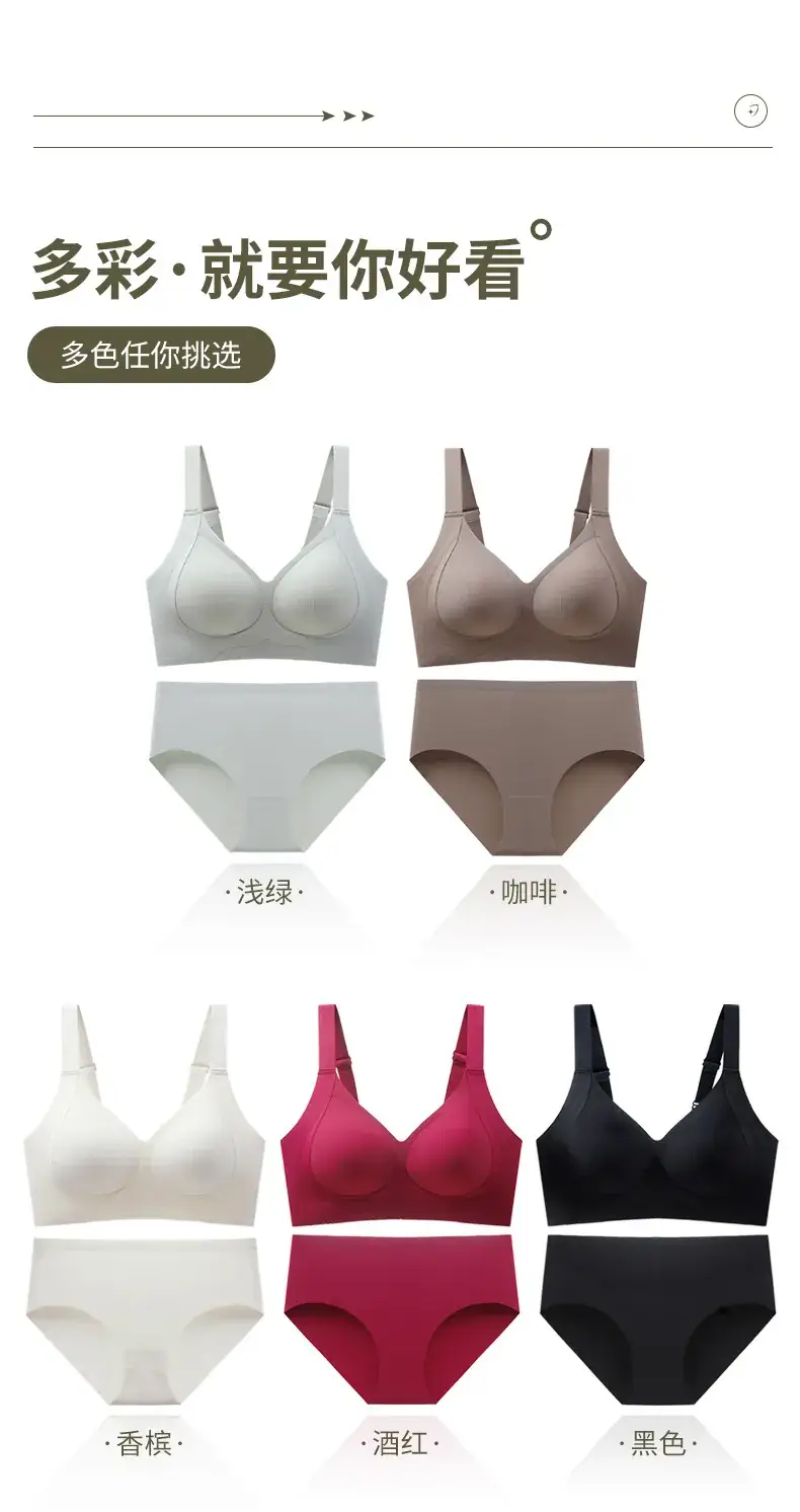 Traceless Pull-up Bra for Plus Size Women Adjustable Comfort — feature 2