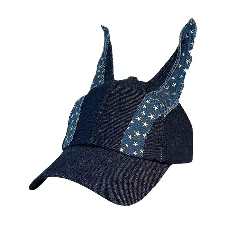Autumn Winter Dubin Dog Ears Baseball Cap Plush Warm Thickened Cap All-match Face Small Casual Outdoor