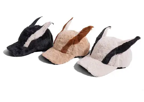 Autumn Winter Dubin Dog Ears Baseball Cap Plush Warm Thickened Cap All-match Face Small Casual Outdoor — feature 4