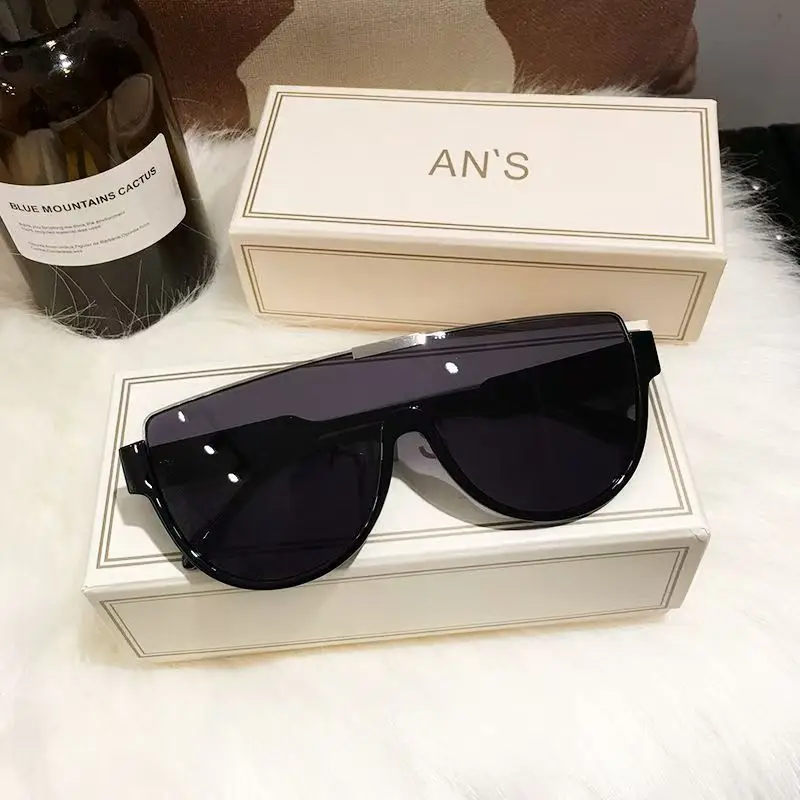 Fashion Aviator Sunglasses Light Blue Transparent - Image 12
