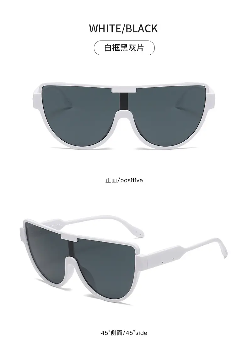 Fashion Aviator Sunglasses Light Blue Transparent β feature 18