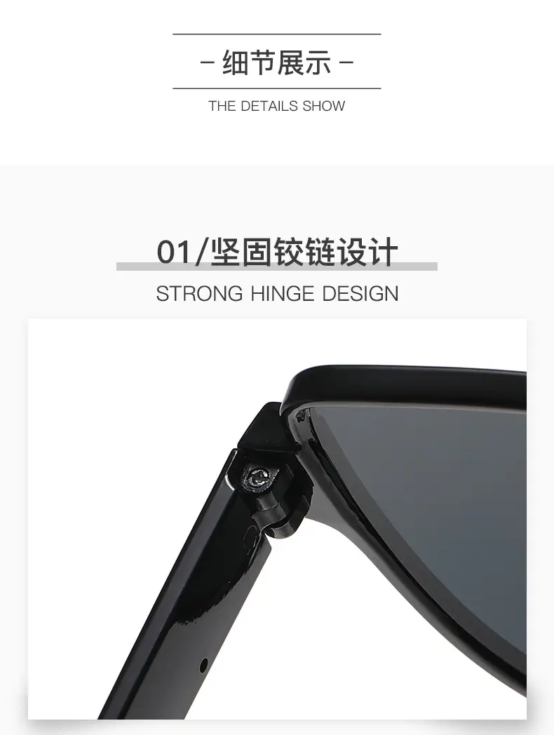 Fashion Aviator Sunglasses Light Blue Transparent β feature 5