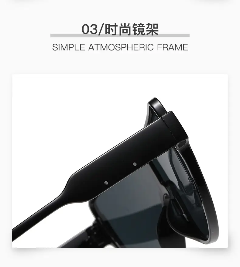 Fashion Aviator Sunglasses Light Blue Transparent β feature 7