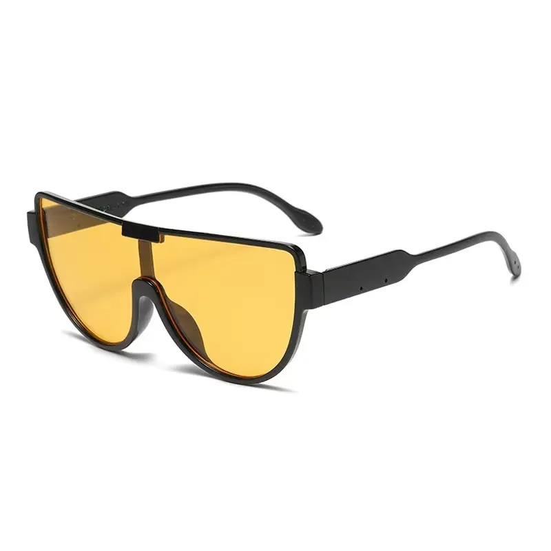 Fashion Aviator Sunglasses Light Blue Transparent - Image 5