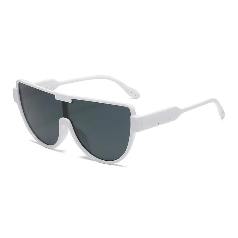 Fashion Aviator Sunglasses Light Blue Transparent - Image 6