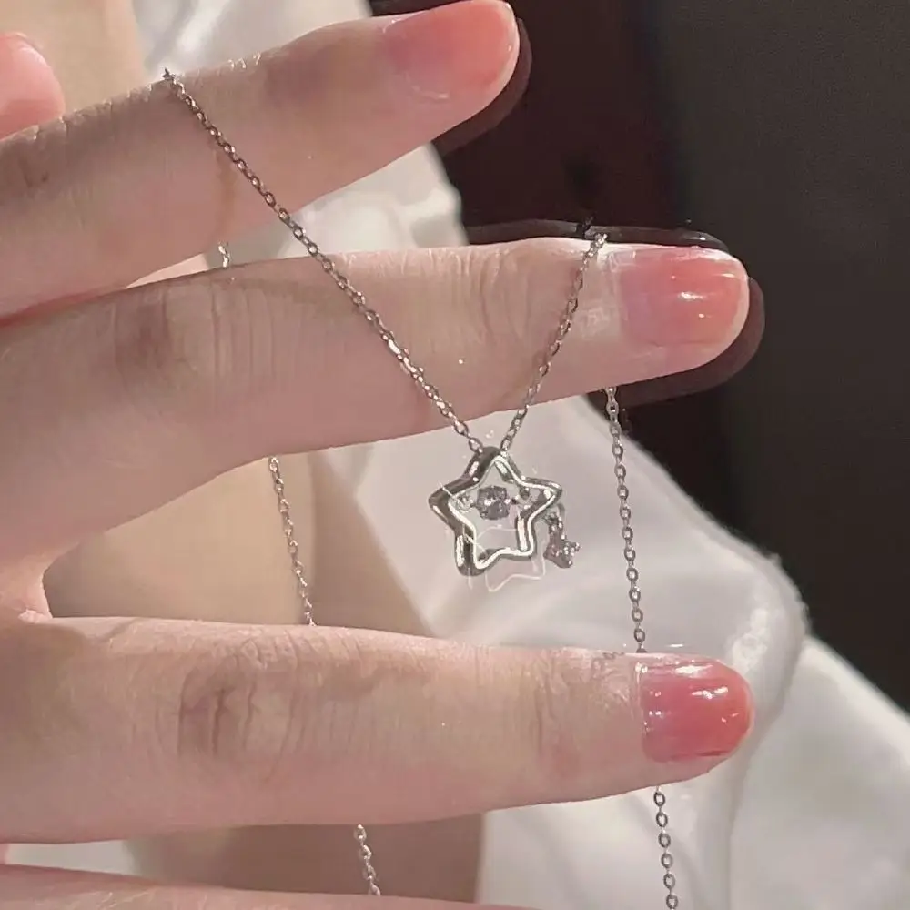 Double Layer Butterfly Necklace Women's Light Luxury Collarbone Chain - Image 17