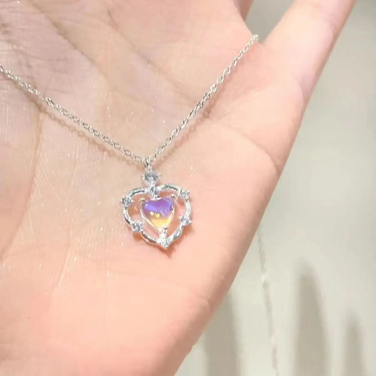 Double Layer Butterfly Necklace Women's Light Luxury Collarbone Chain - Image 19