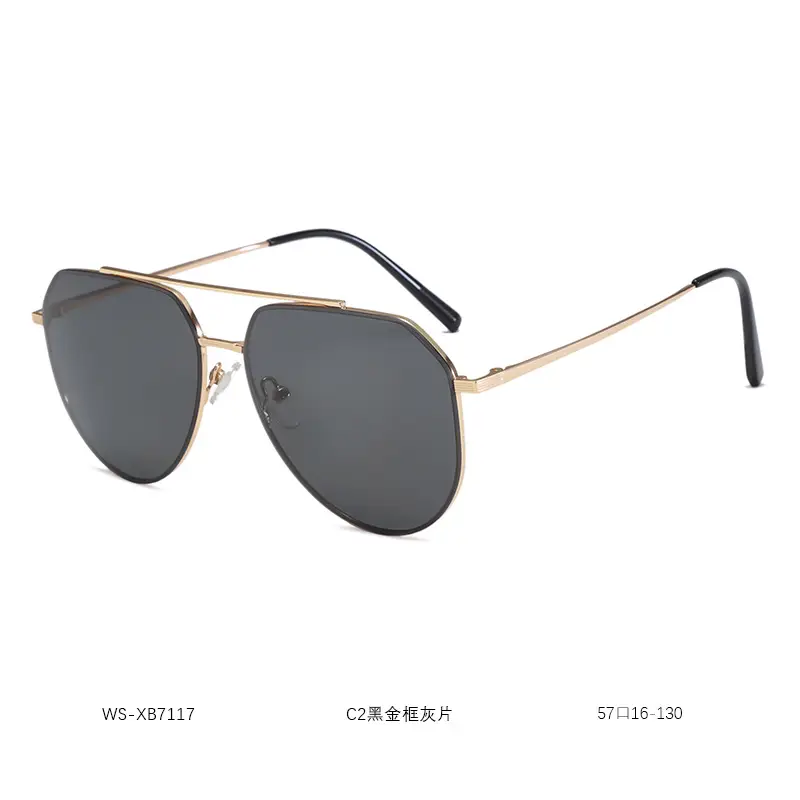 2024 HD Polarized Sunglasses Blue Double Beam - Image 2