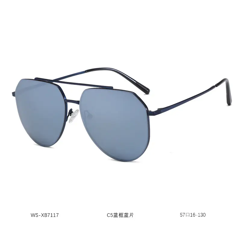 2024 HD Polarized Sunglasses Blue Double Beam - Image 5