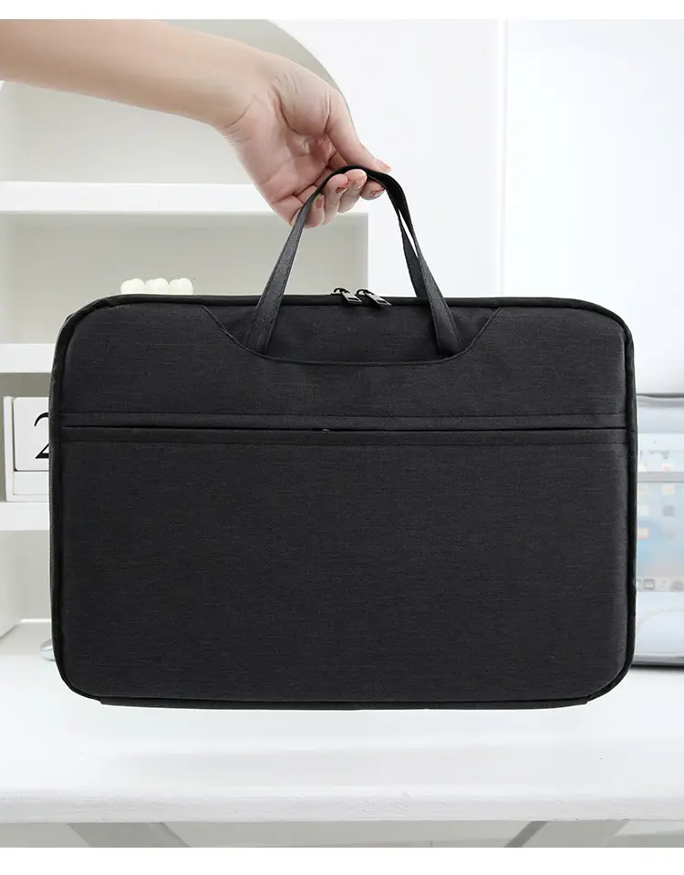 Source Factory Laptop Bag 14inch 15inch Computer Bag Portable Laptop Bag Lightweight Business Briefcase — feature 13