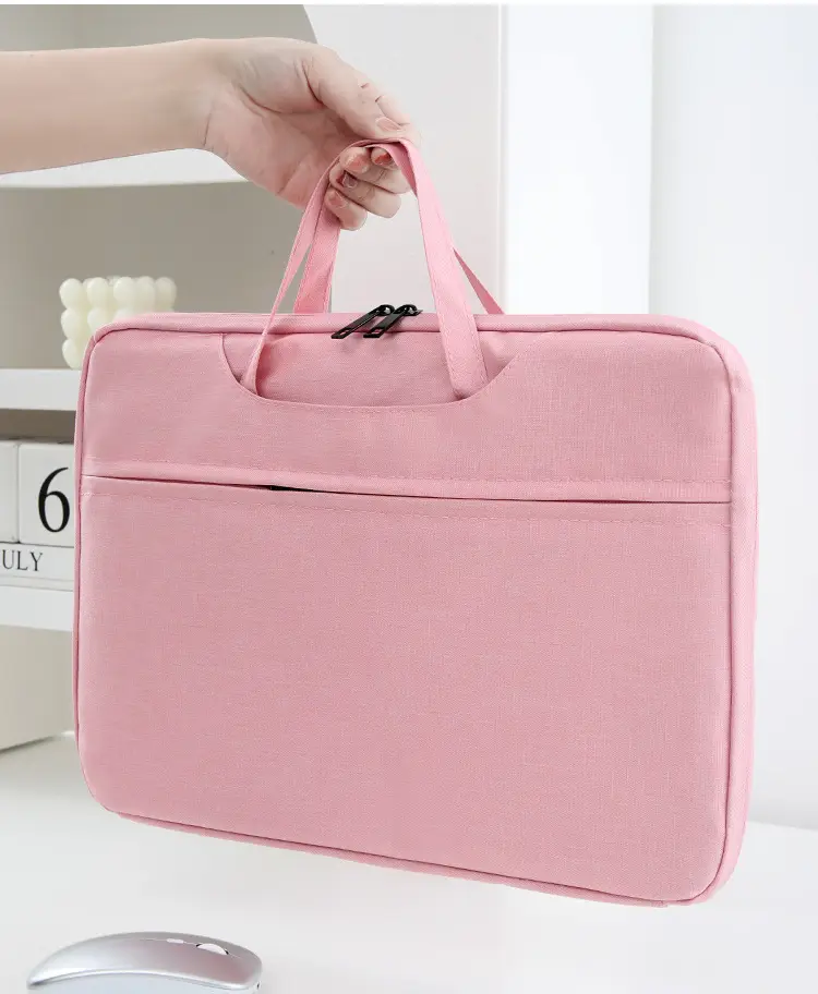 Source Factory Laptop Bag 14inch 15inch Computer Bag Portable Laptop Bag Lightweight Business Briefcase — feature 14