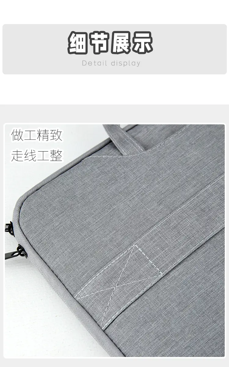 Source Factory Laptop Bag 14inch 15inch Computer Bag Portable Laptop Bag Lightweight Business Briefcase — feature 8