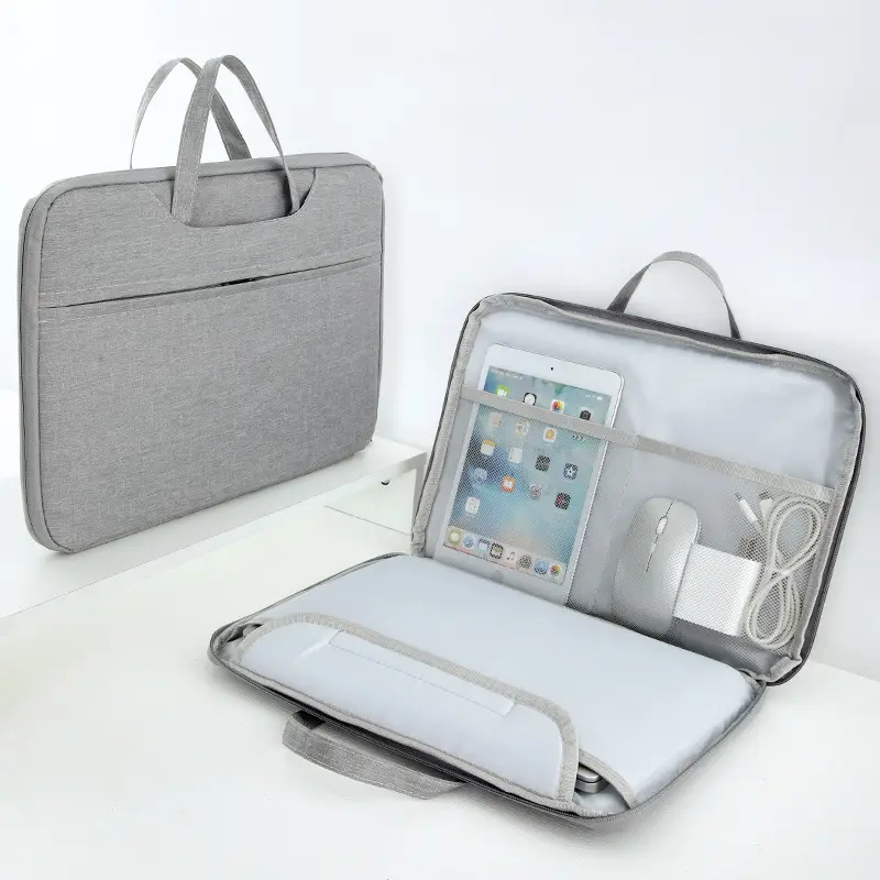 Source Factory Laptop Bag 14inch 15inch Computer Bag Portable Laptop Bag Lightweight Business Briefcase