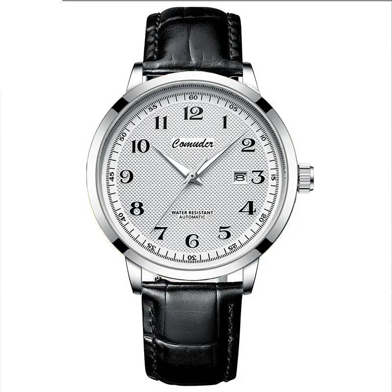 Fully Automatic Imitation Mechanical Watch Men's Watch Men's Hollow Waterproof Trendy Luminous Calendar Douyin Kuaishou Dropshipping - Image 2