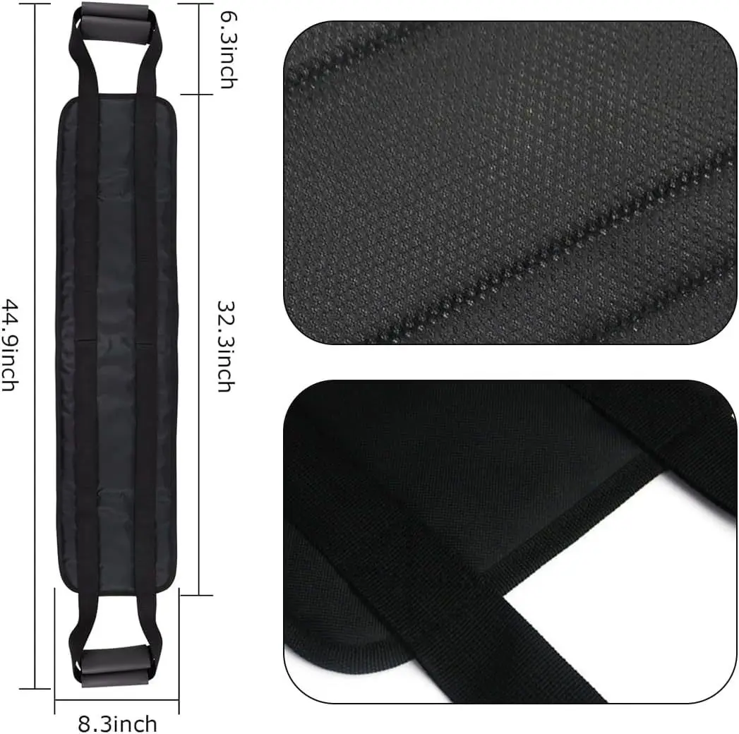Black Adjustable Belt for Bed-Ridden Turn Over Care - Image 10